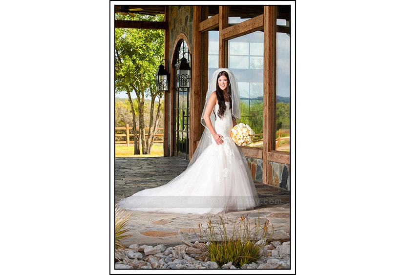 Texas Ranch Bridal Portrait Photography