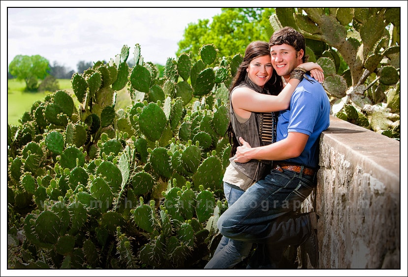 Texas Ranch Engagement Portrait Photography